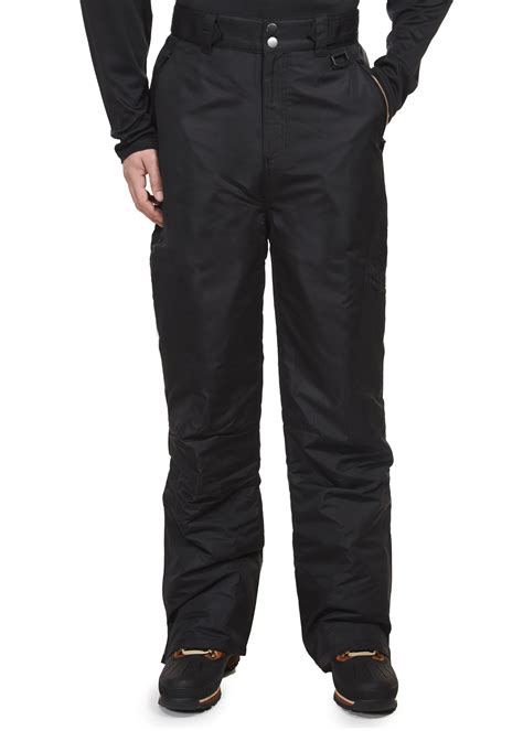 Arctic Quest Women's Water Resistant Insulated Ski and Snow Pants. . Mens snow pants walmart